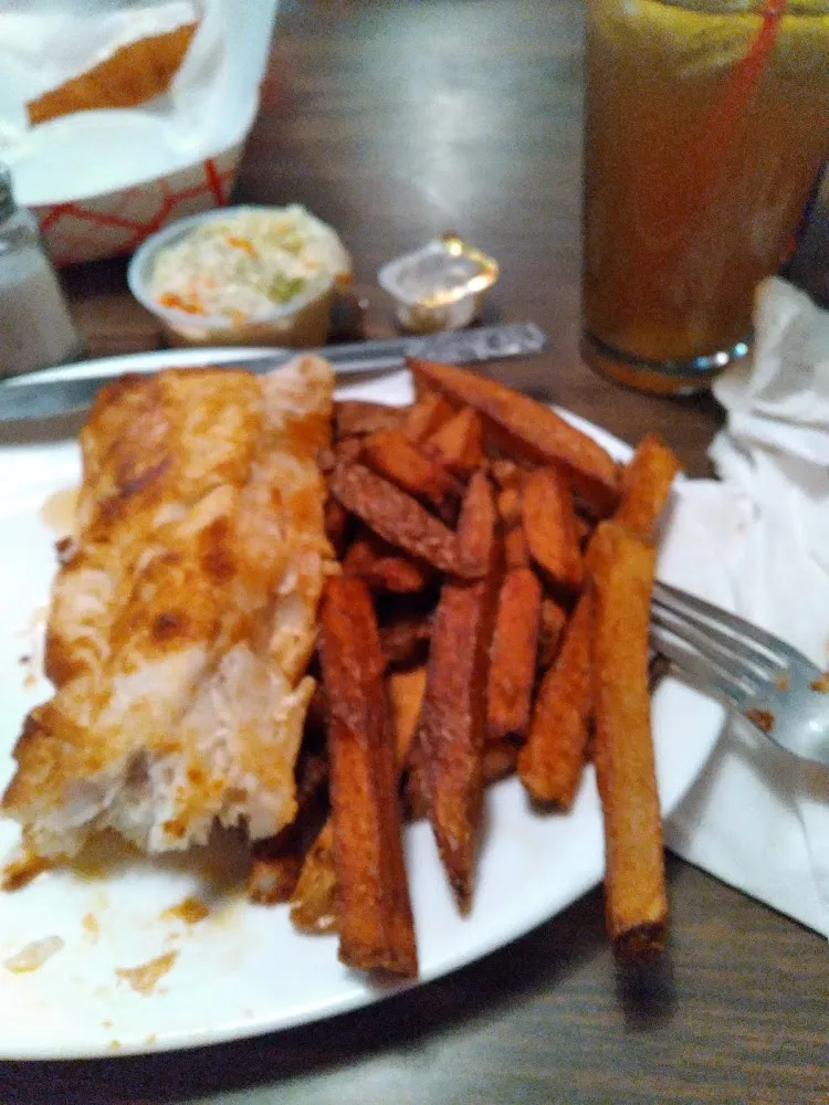 Deep Fried Fish Dinner